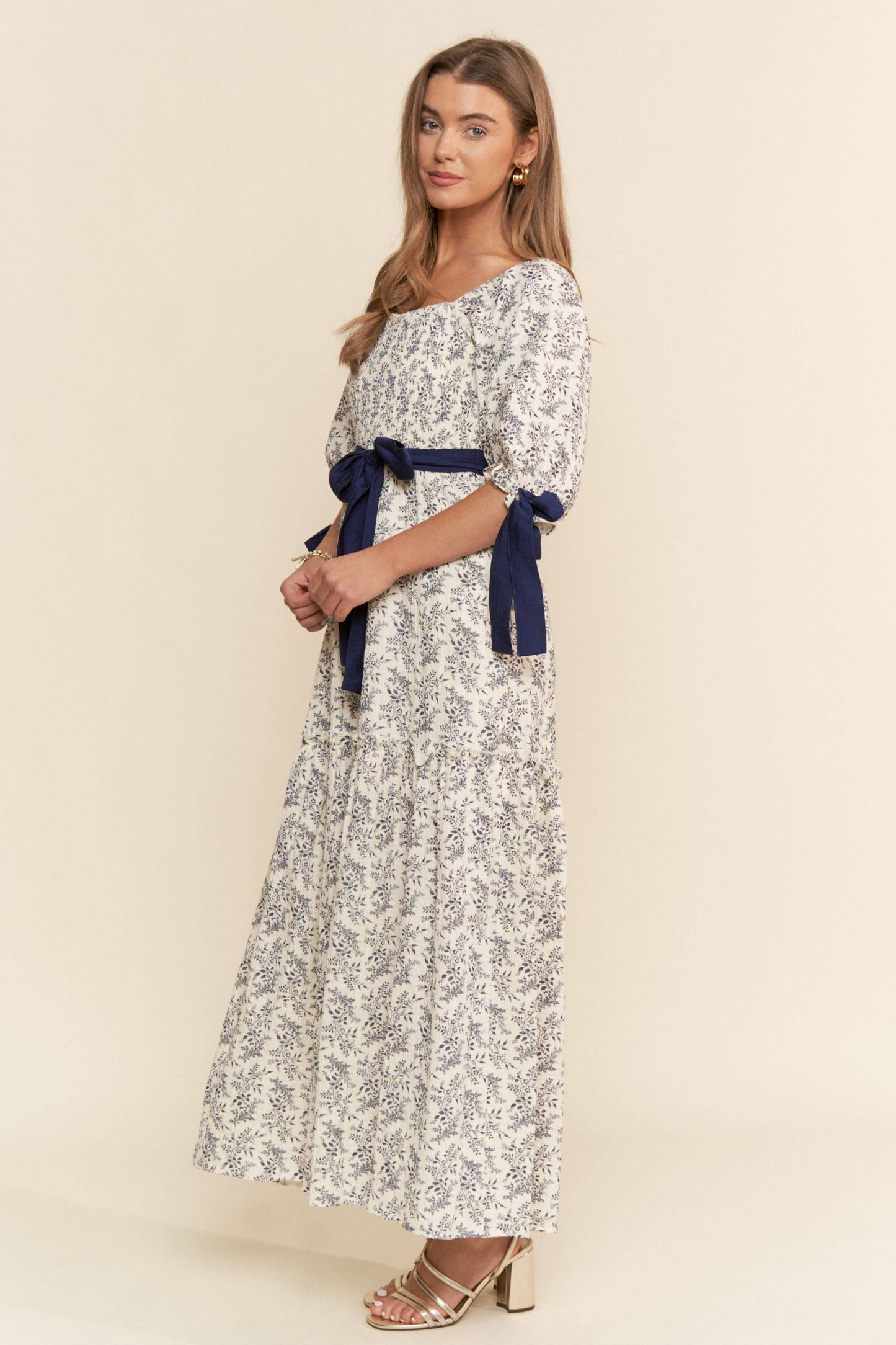 Timeless Floral Maxi Dress