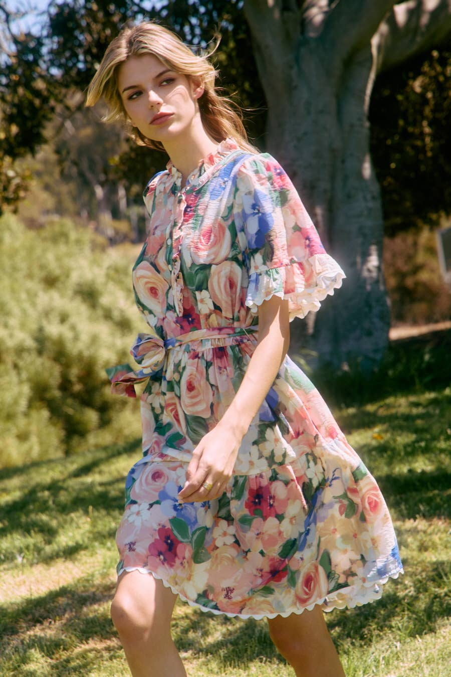 Sweet Pea Floral Dress