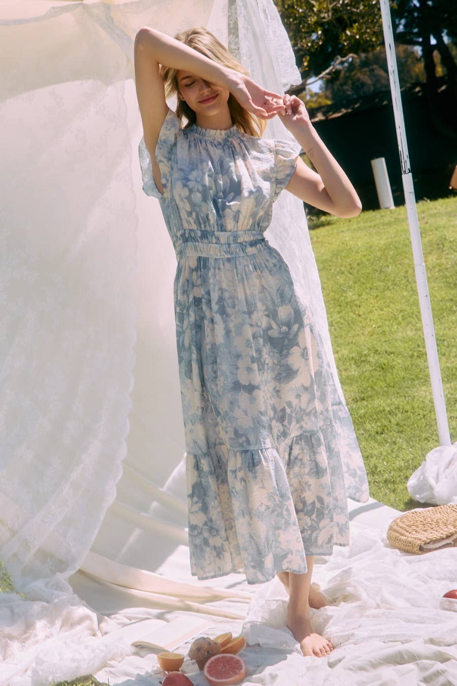 Breath of Fresh Air Midi Dress