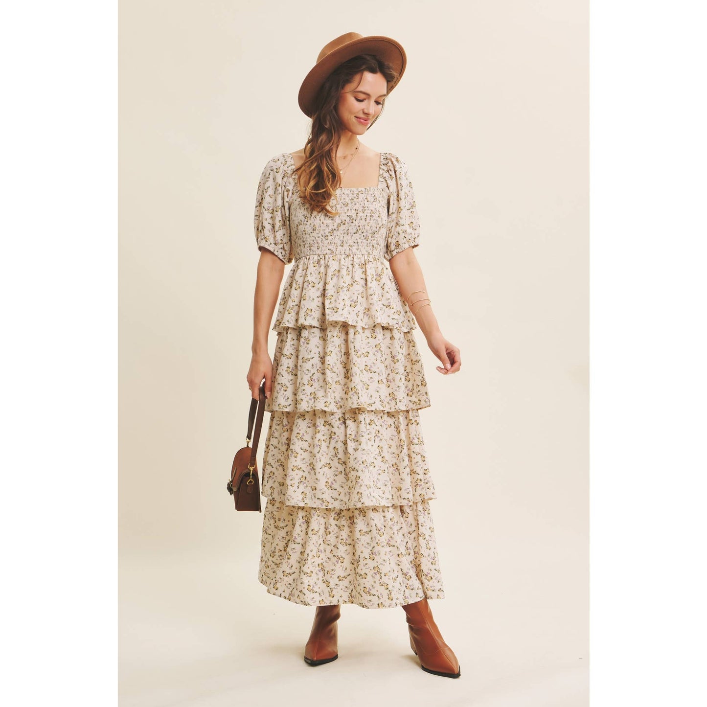 Backwoods Floral Maxi Dress