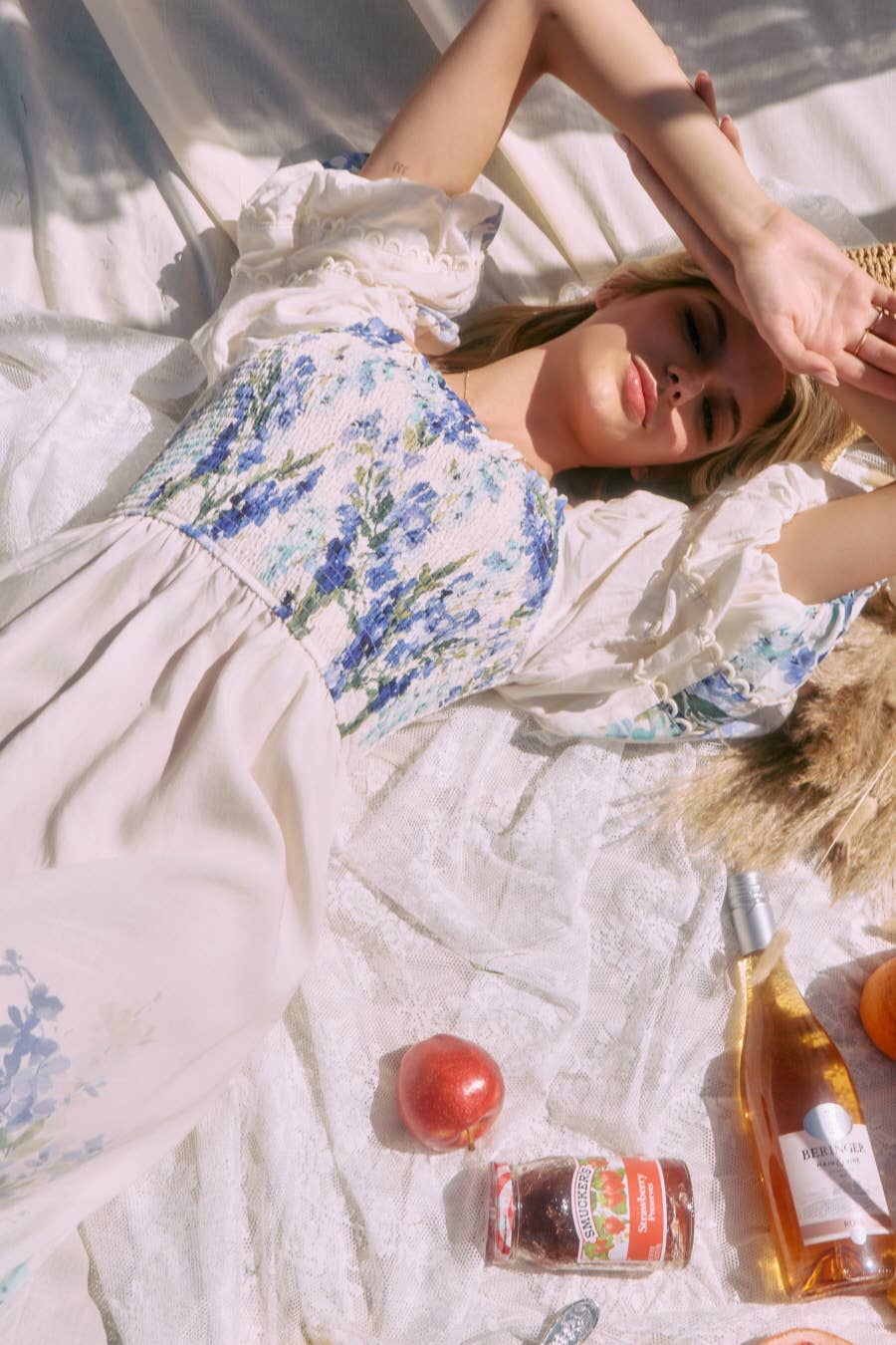 Watercolor Floral Maxi Dress
