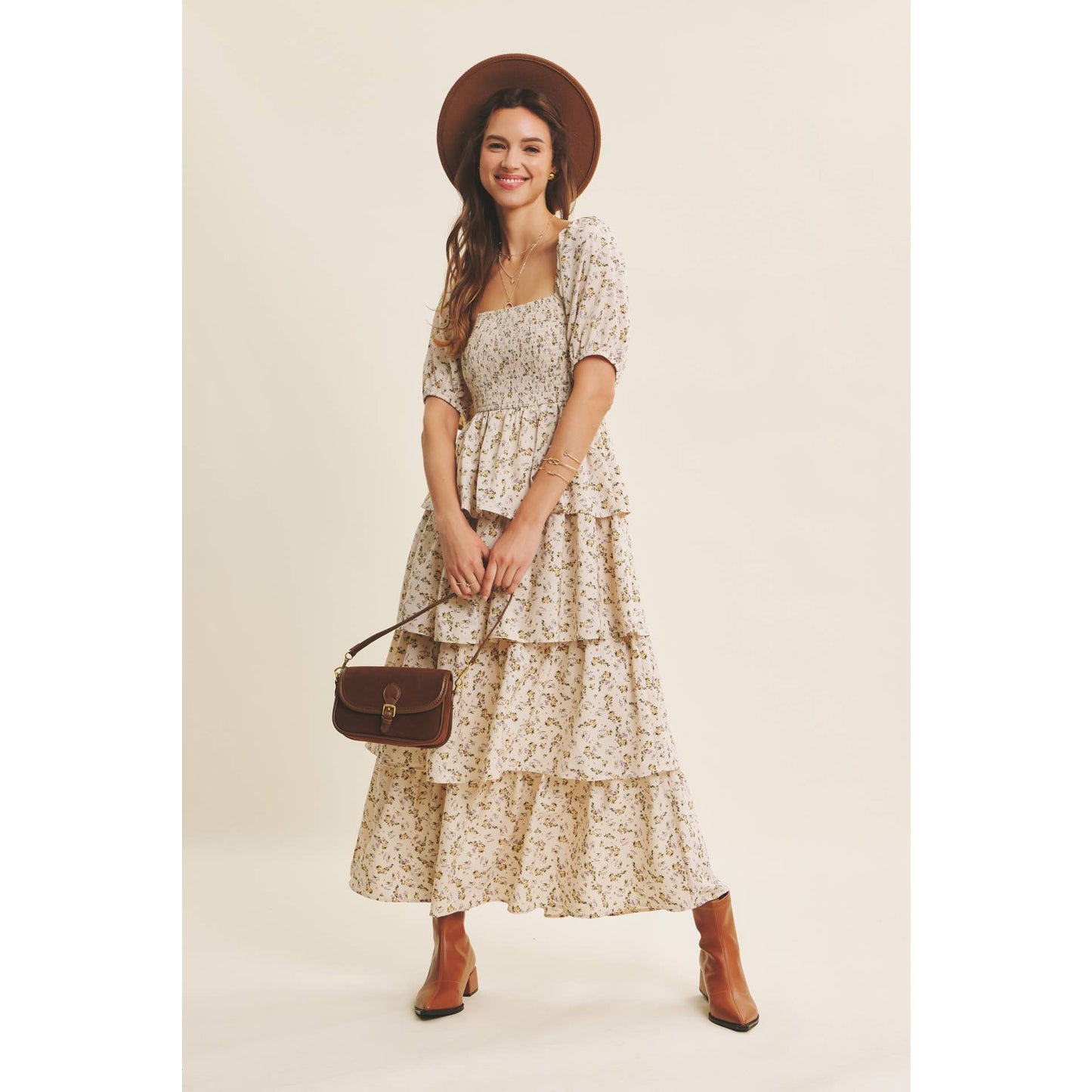 Backwoods Floral Maxi Dress