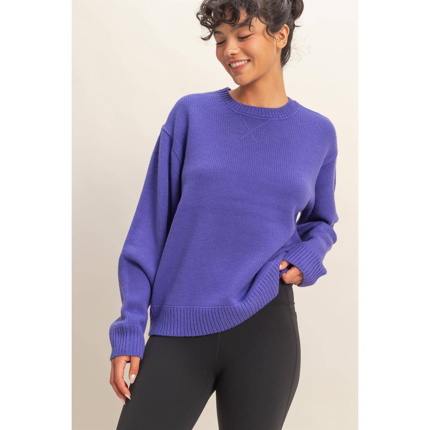 Cute & Casual Crewneck Sweater: DOORBUSTER