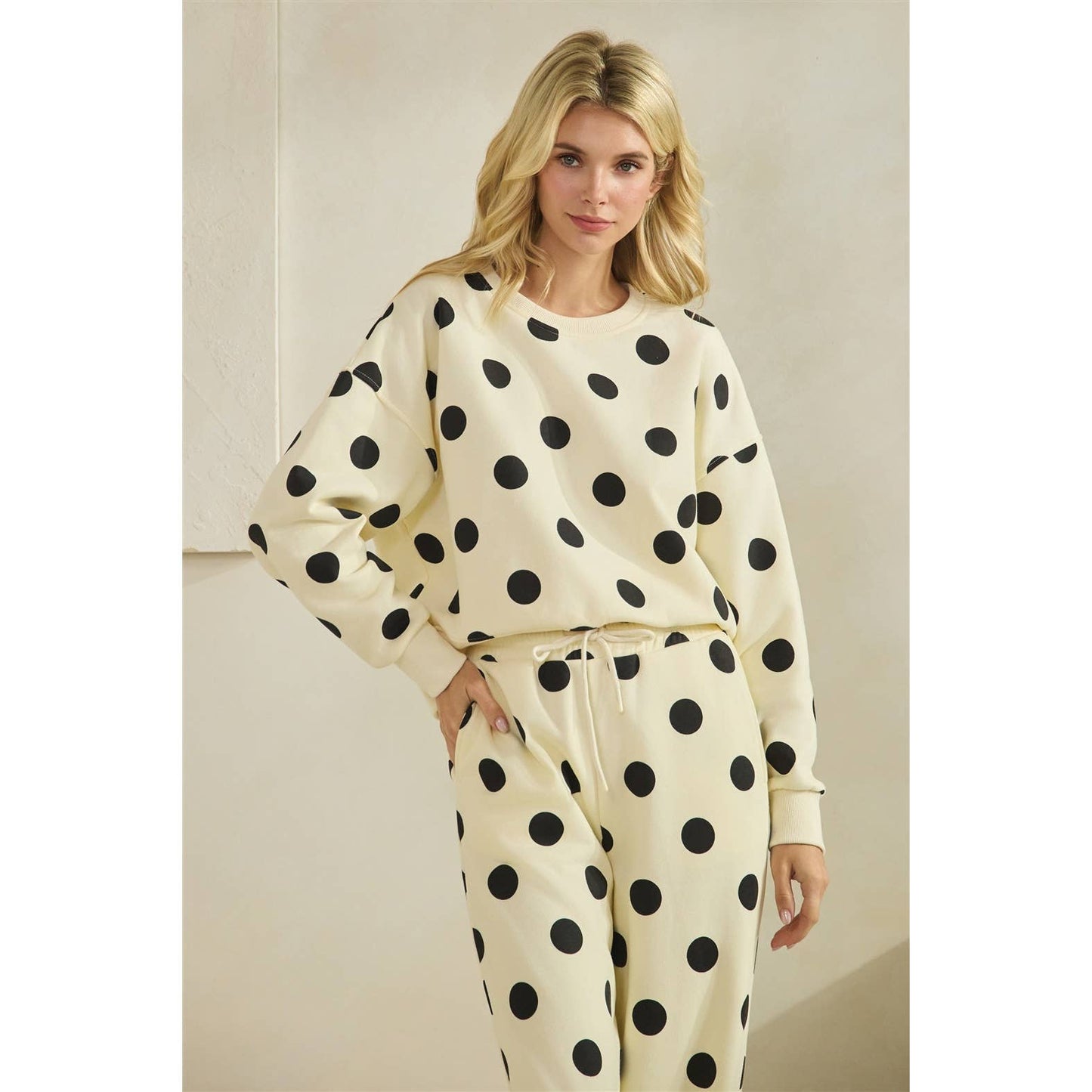 Pretty Polka Dot Matching Set