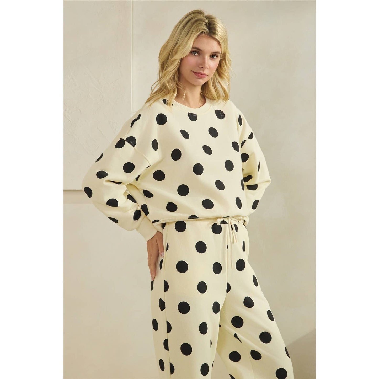 Pretty Polka Dot Matching Set