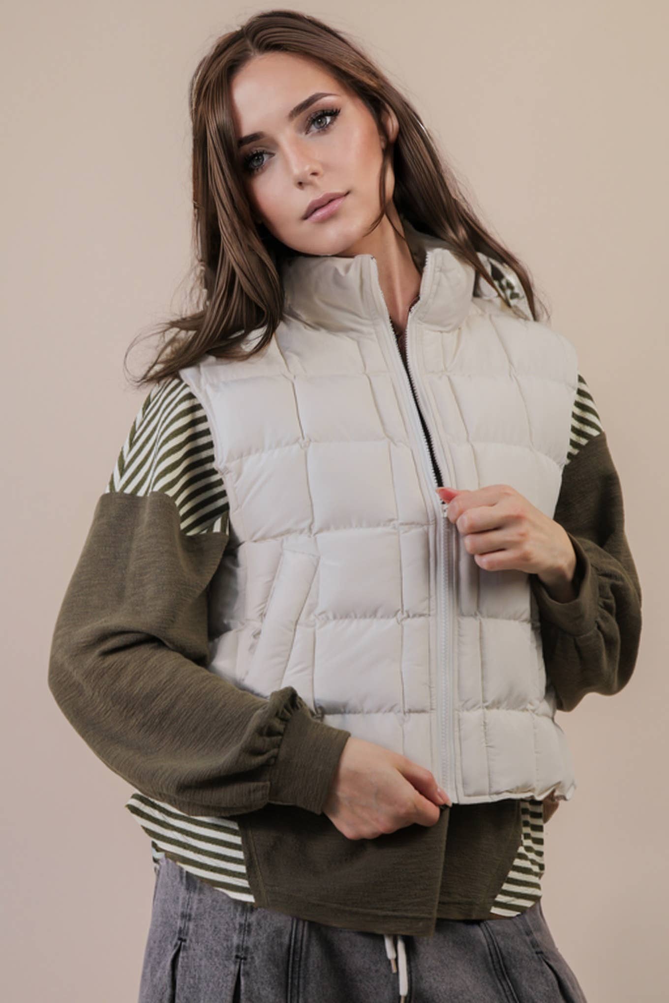 Better in Black Puffer Vest