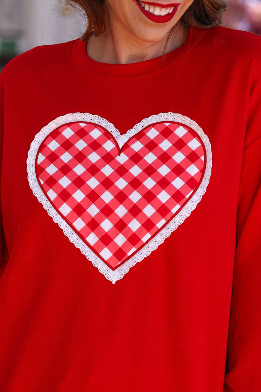 My Valentine Luxe Pullover Top