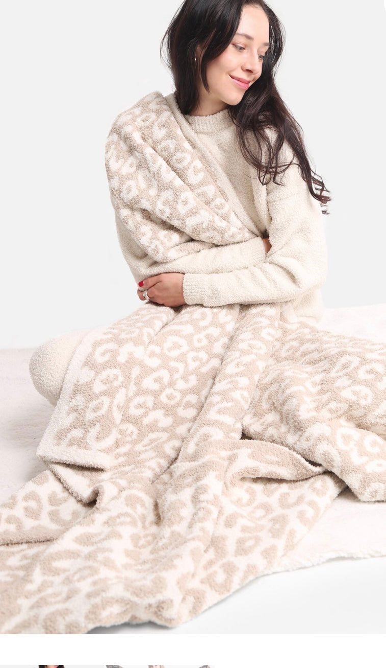 Cozy and Cheetah Blanket