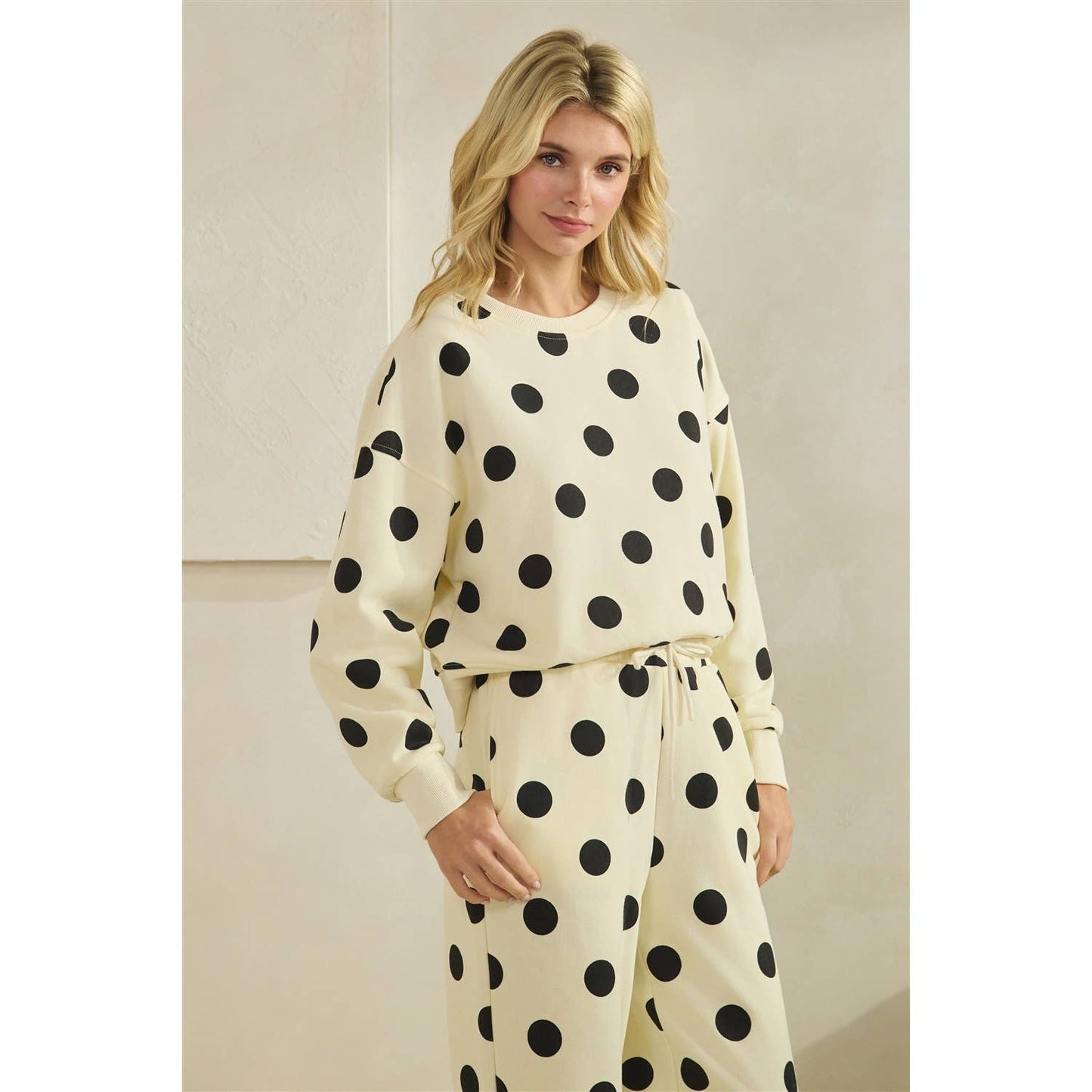 Pretty Polka Dot Matching Set