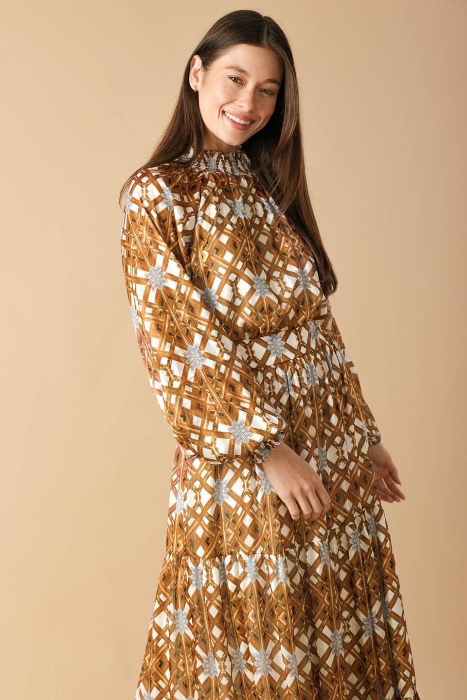 Queen of Fall Maxi Dress