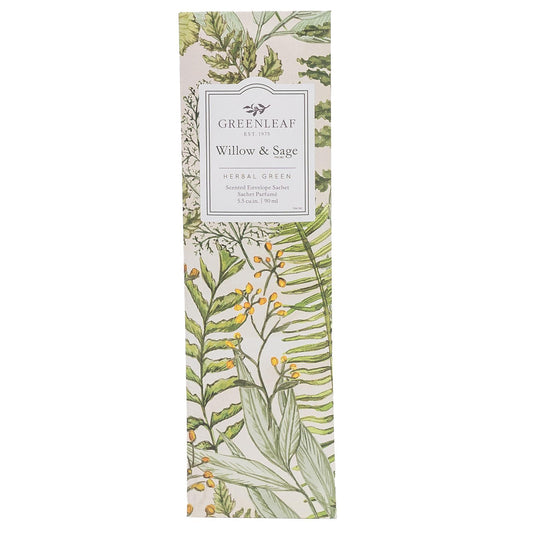 Greenleaf: Willow & Sage Slim Sachet