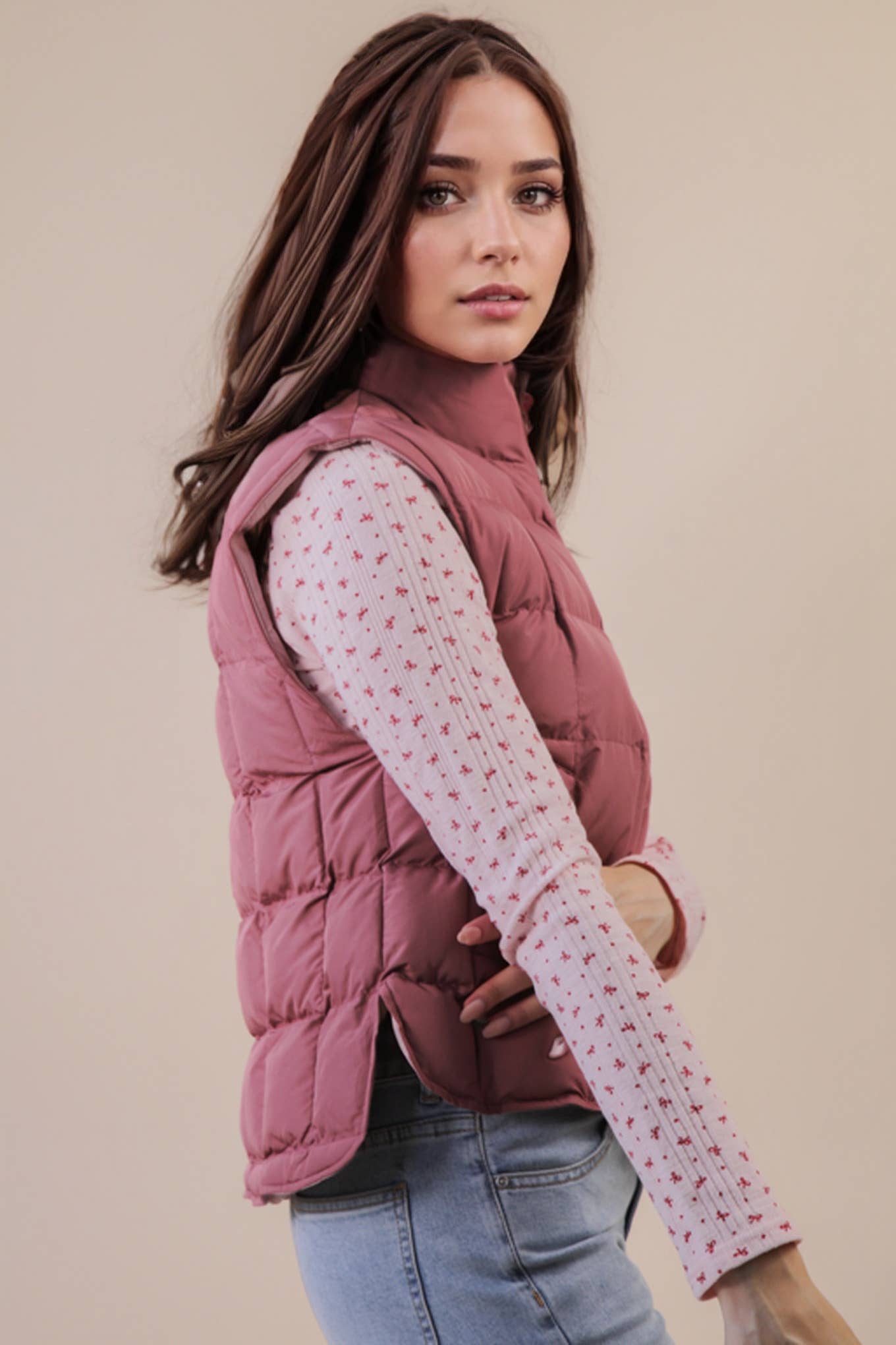Better in Black Puffer Vest
