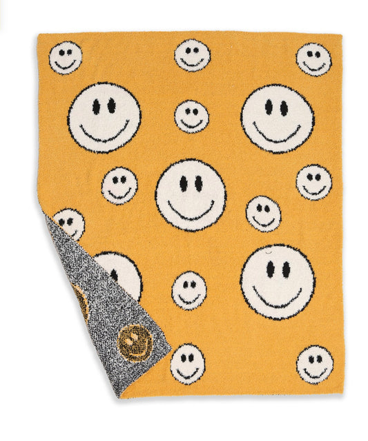 Soft Smiley Blanket