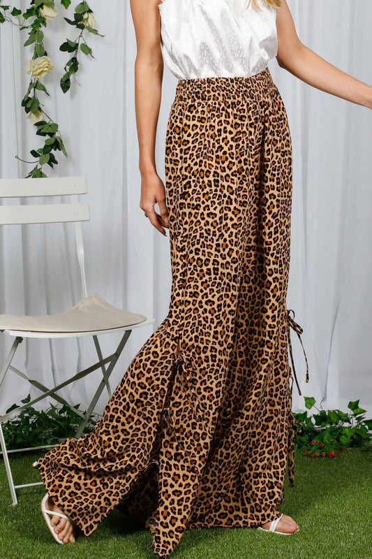 Lady in Leopard Pants