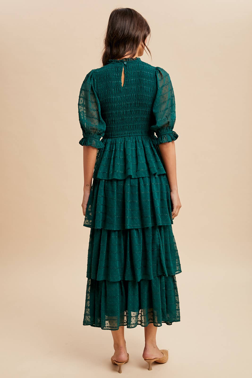 Sweet Evergreen Maxi Dress
