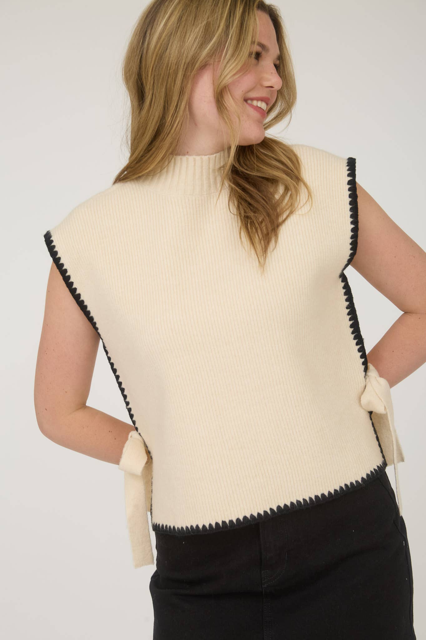 Sweet Bow Sweater Top