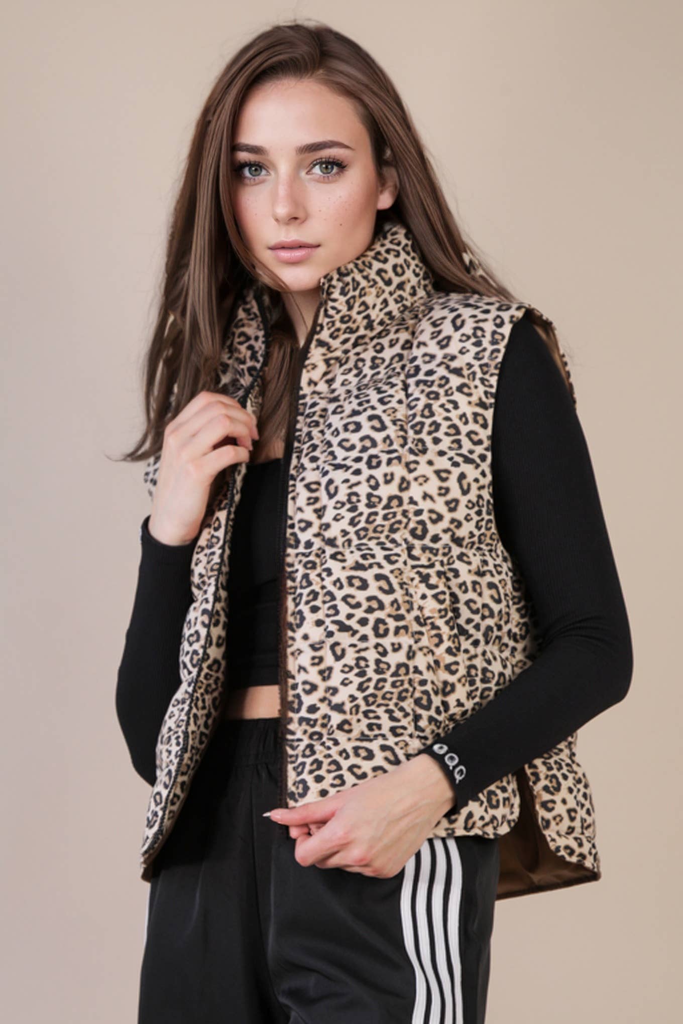 Better in Black Puffer Vest