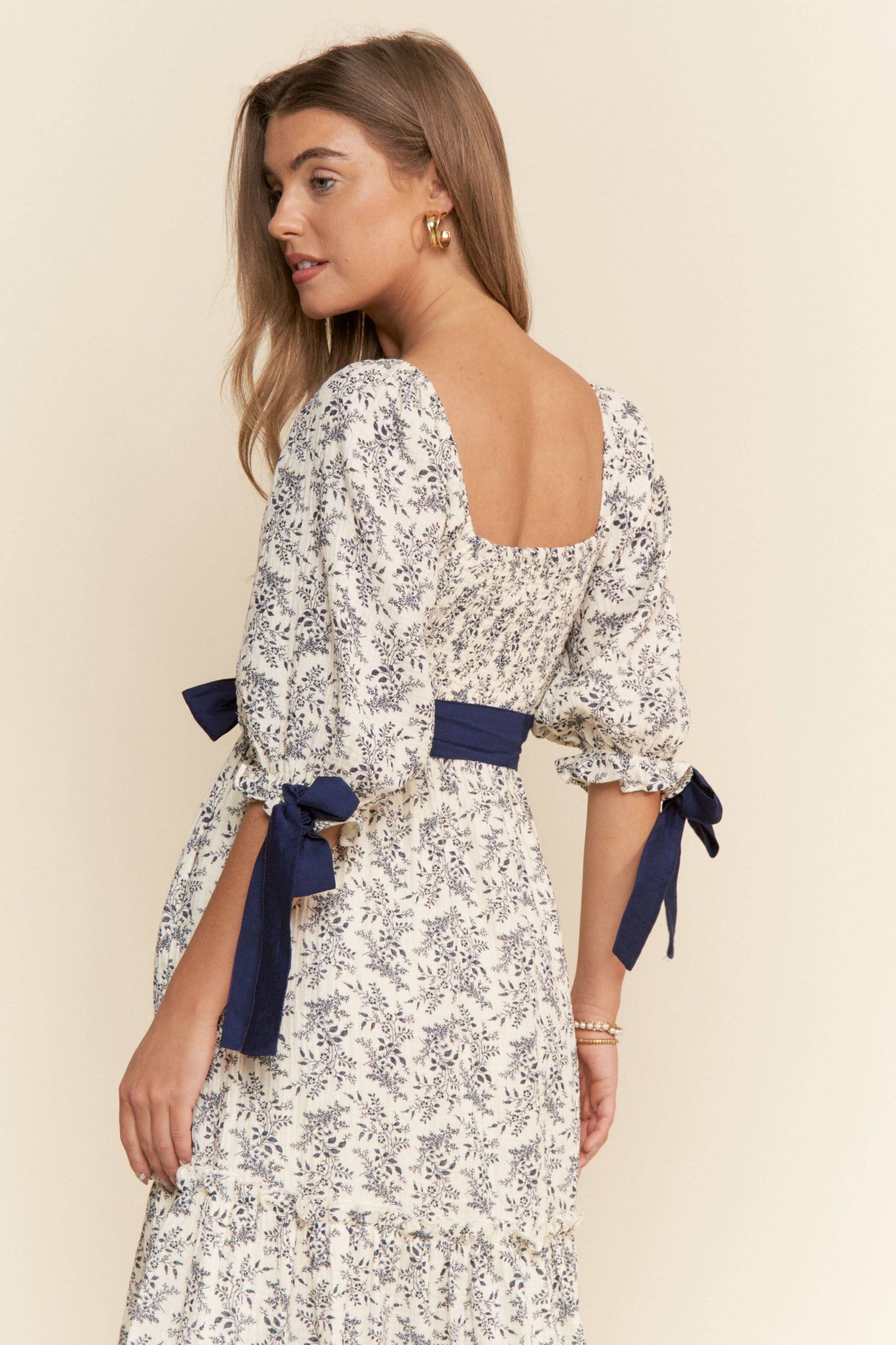 Timeless Floral Maxi Dress