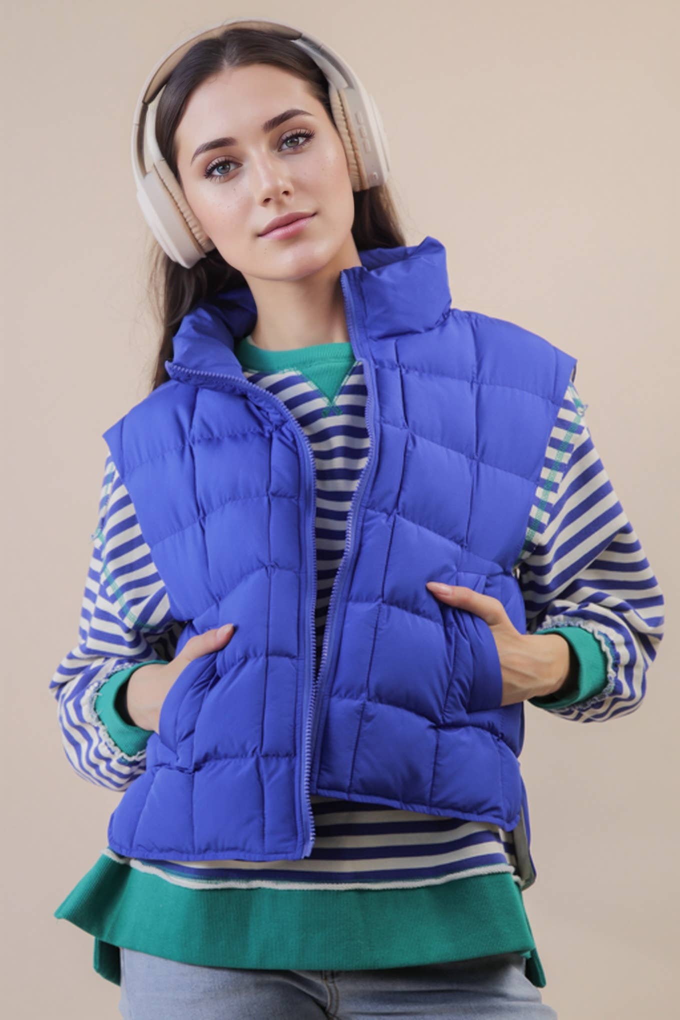 Better in Black Puffer Vest