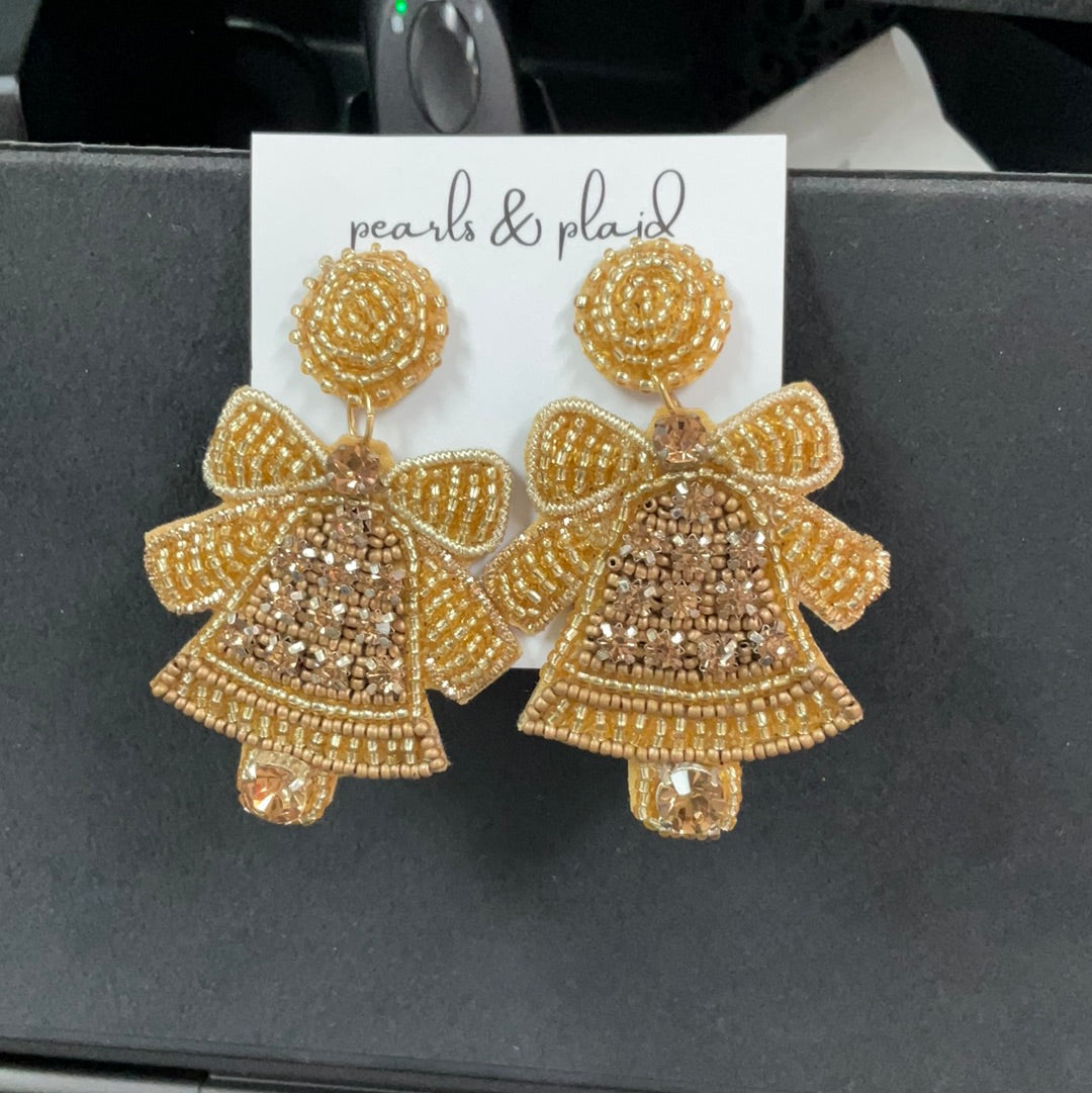 Golden Girl Bell Earrings