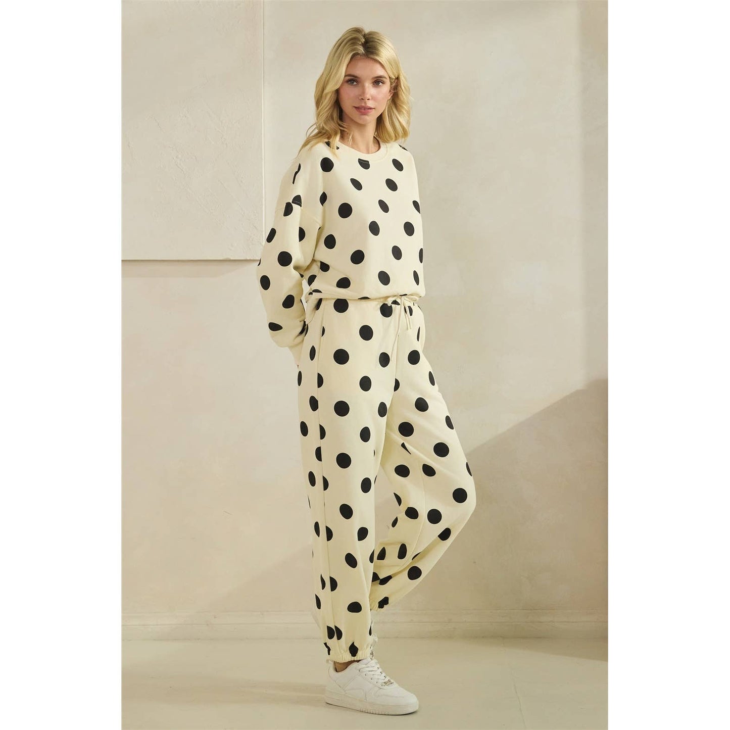 Pretty Polka Dot Matching Set