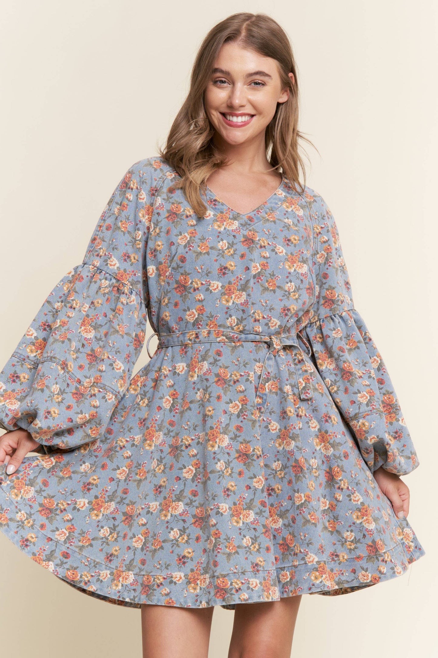 Country Sweetheart Denim Dress