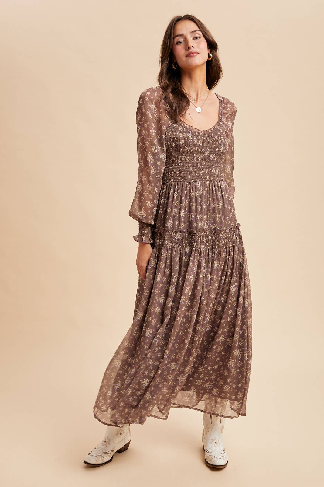 Queen of the Prairies Maxi Dress