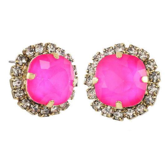 Mega Studs in Pop Pink: TOVA
