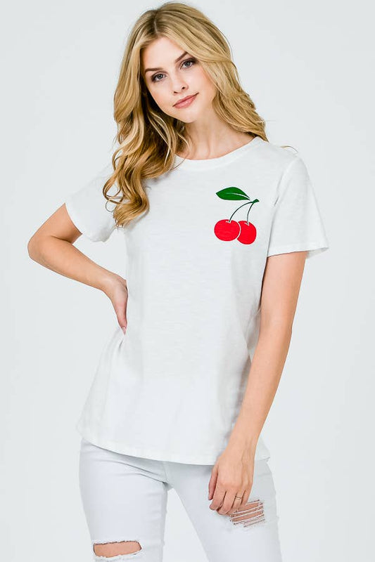 Cherry on Top Graphic Tee