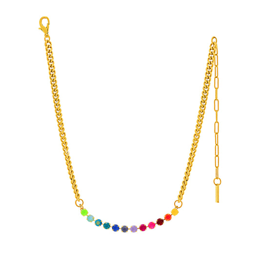 Mini Oakland Necklace in Candy Crush: TOVA