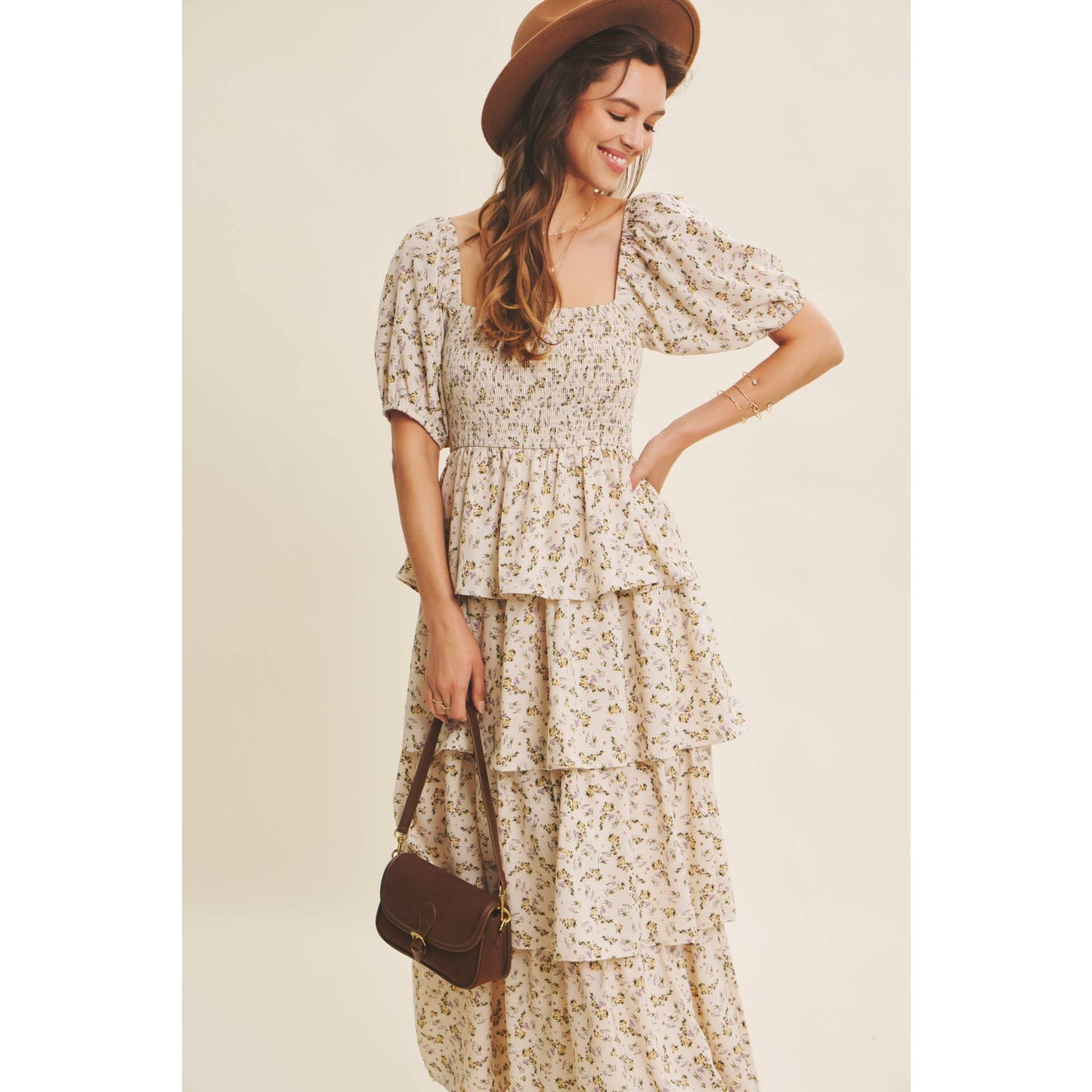 Backwoods Floral Maxi Dress