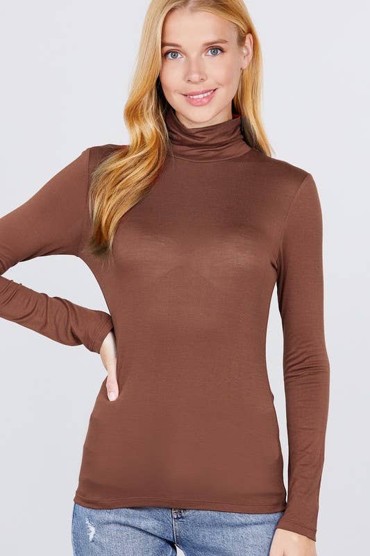 Basic Layer Turtleneck Top: DOORBUSTER