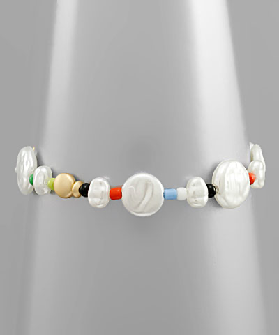 Boho Pearl Bracelet
