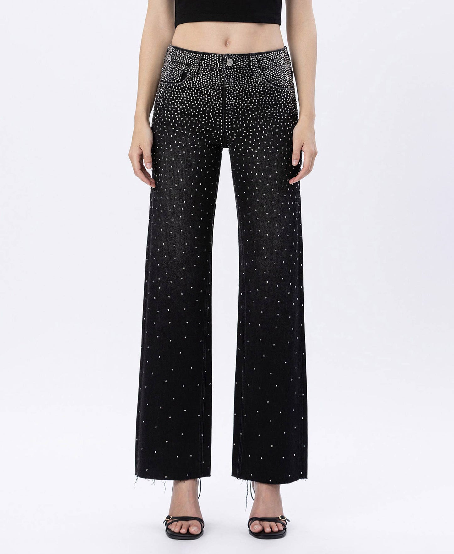The Carrie Rhinestone Jeans