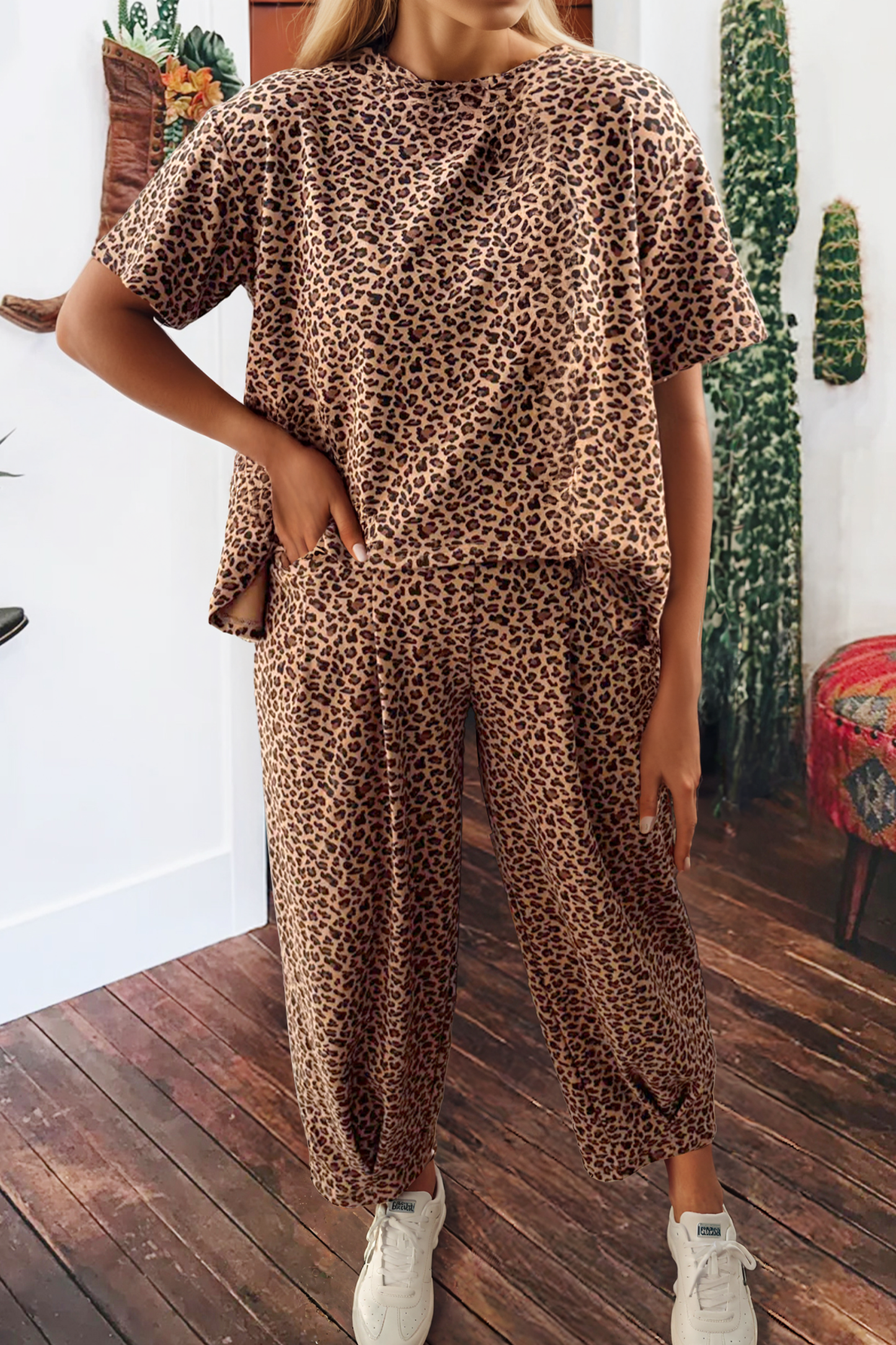 Lovely Leopard Barrel Set
