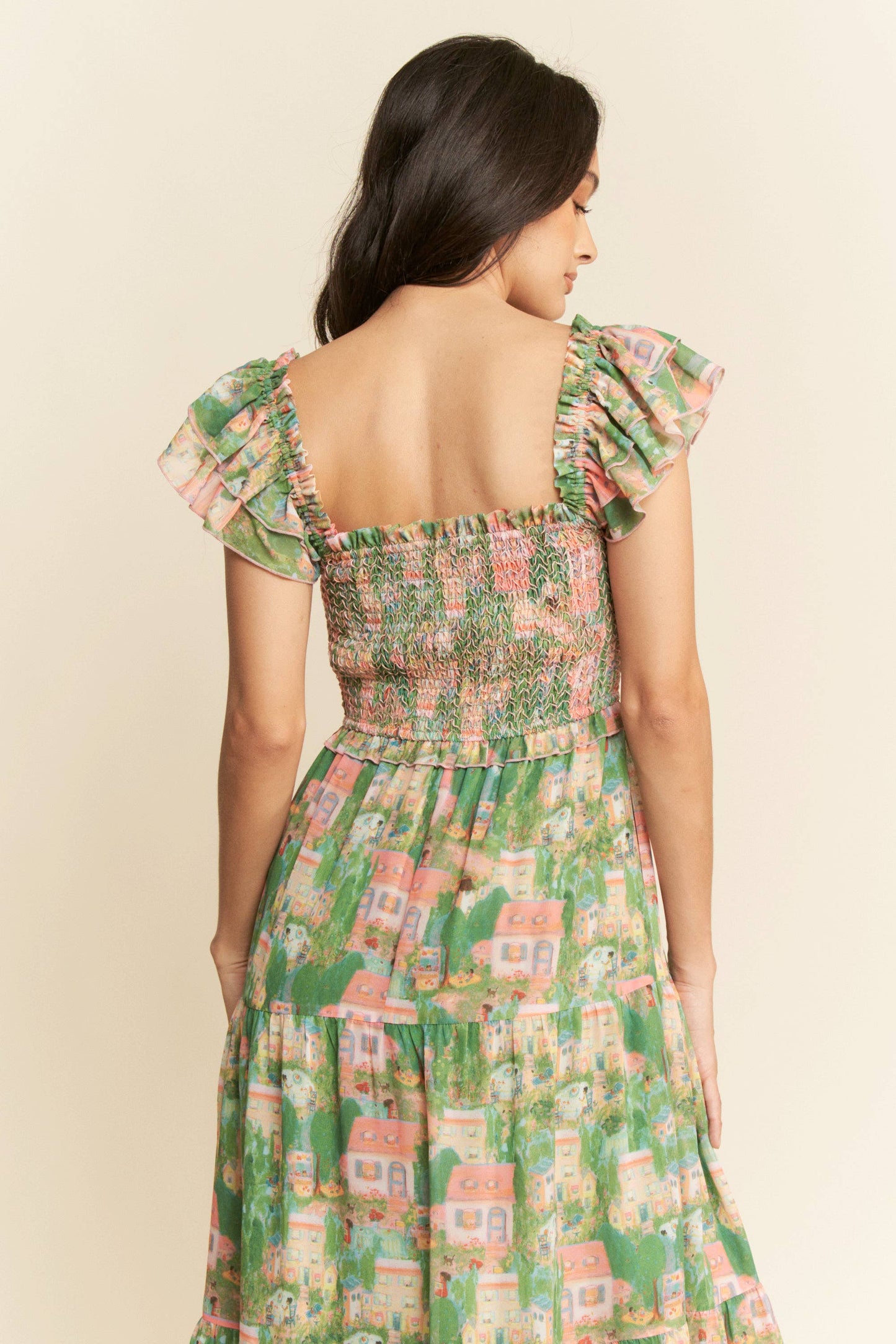 Summer in Capri Maxi Dress