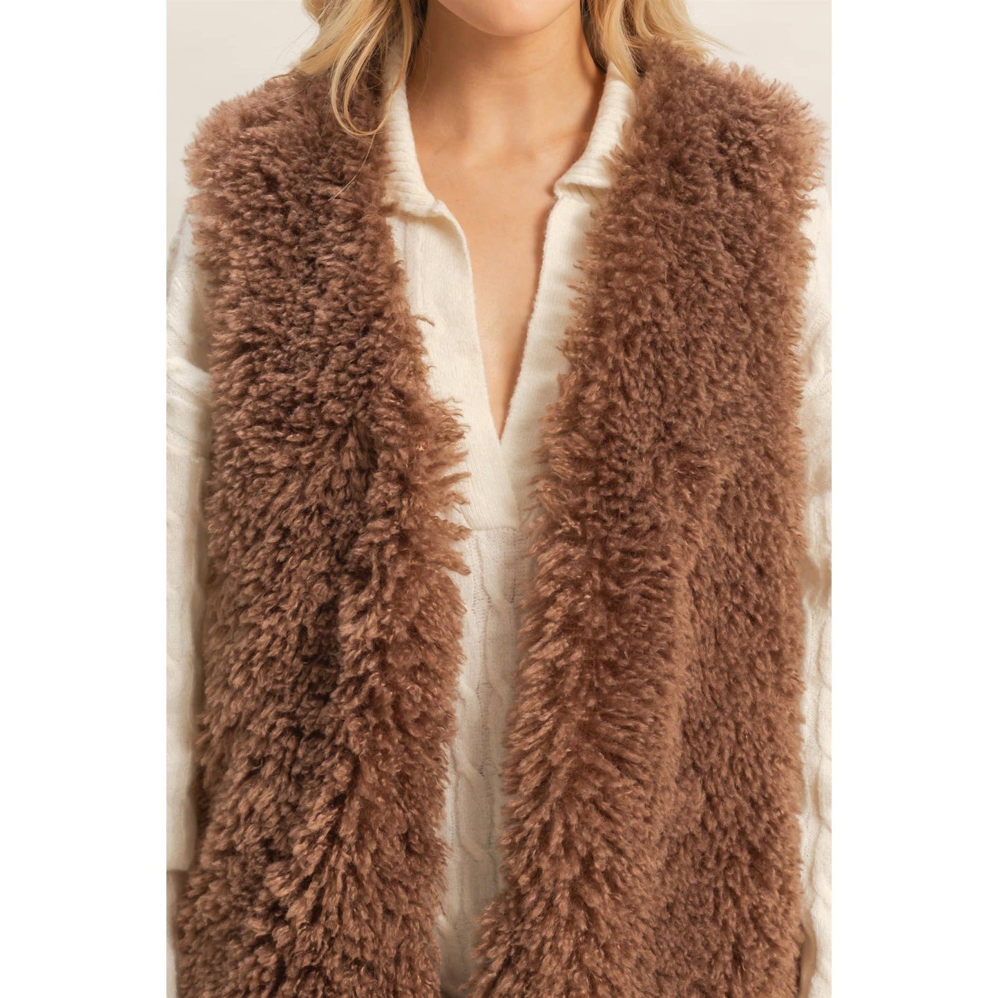 The Nancy Fur Vest