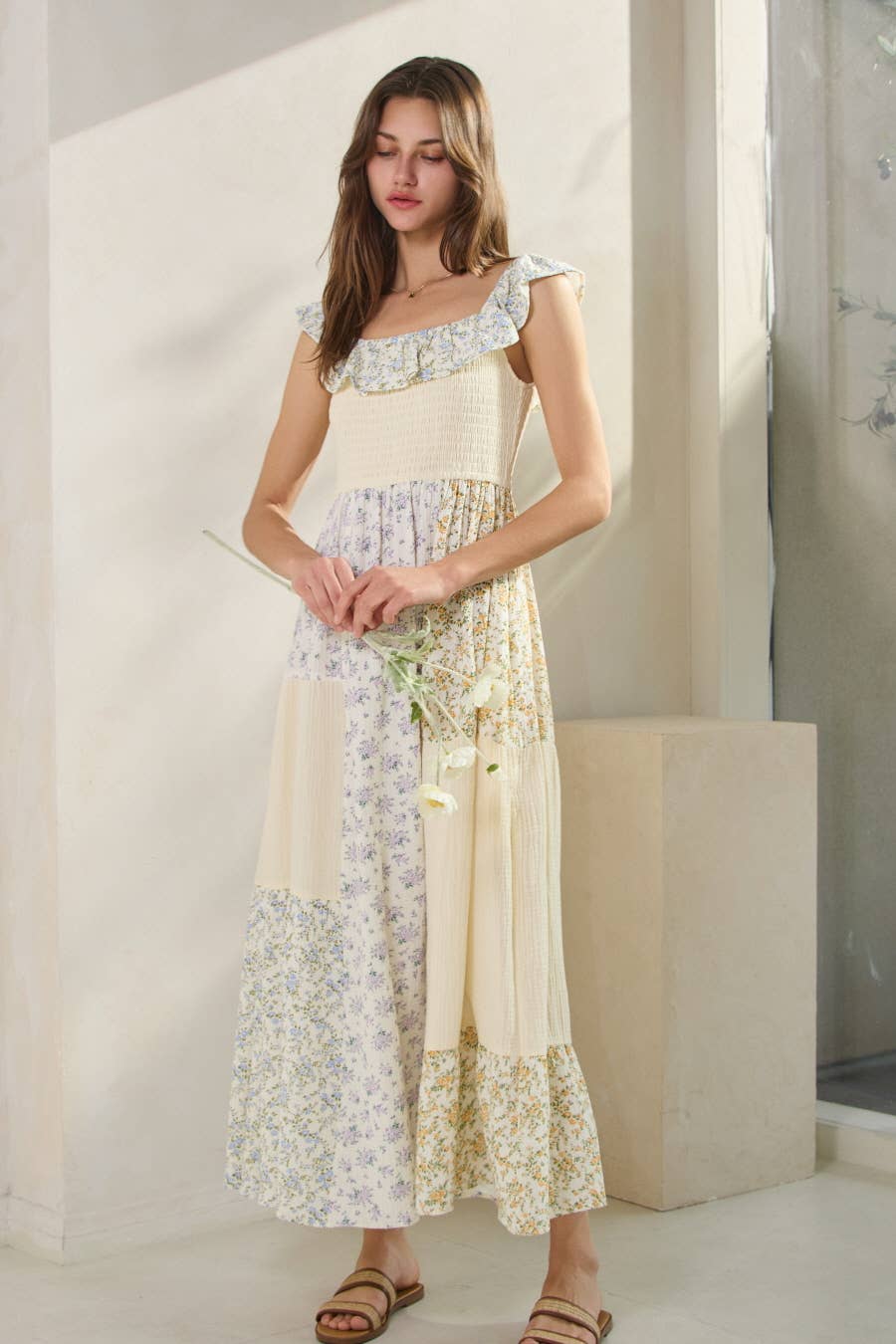 Sweet Dolly Patchwork Dress