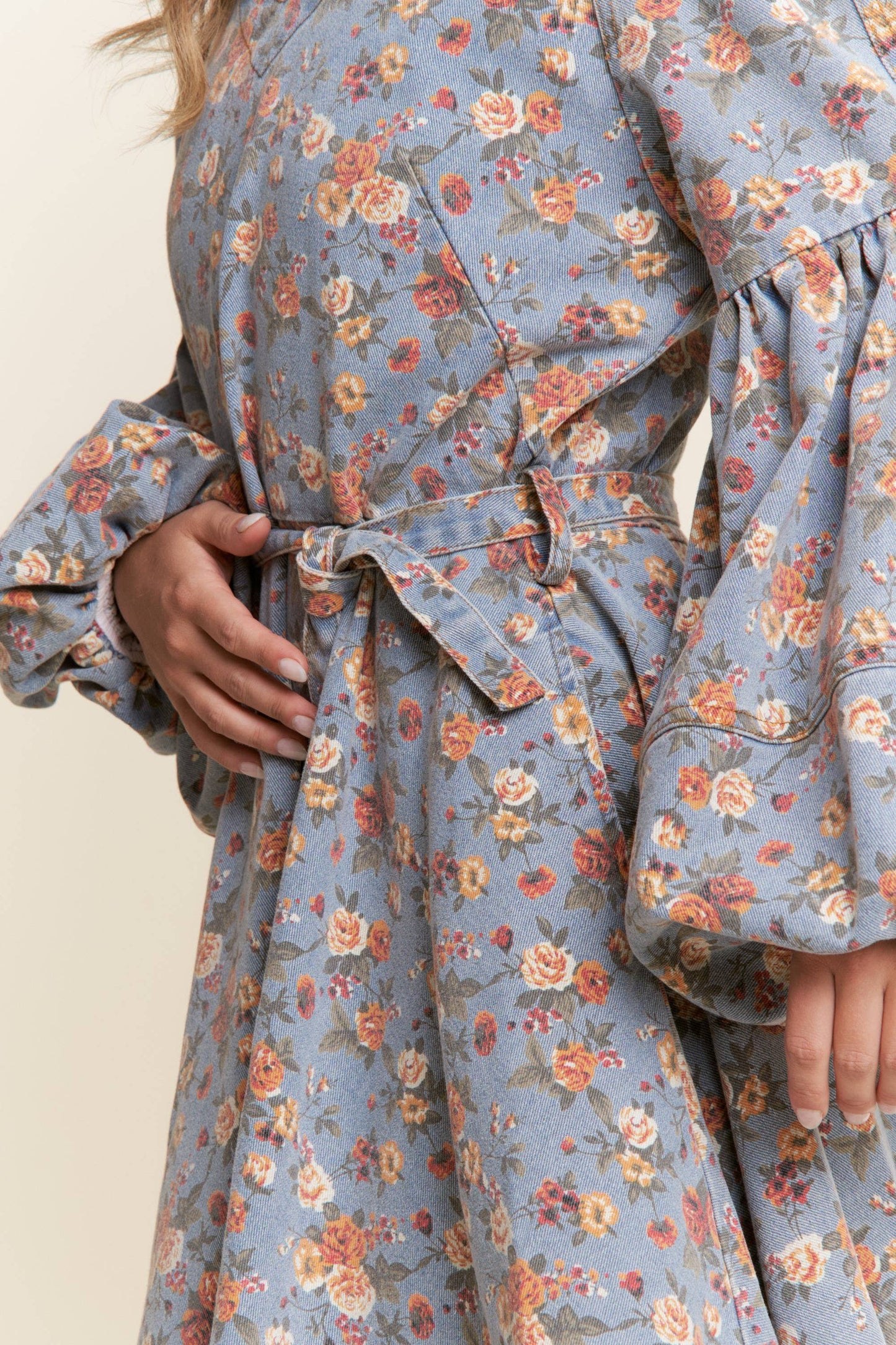 Country Sweetheart Denim Dress