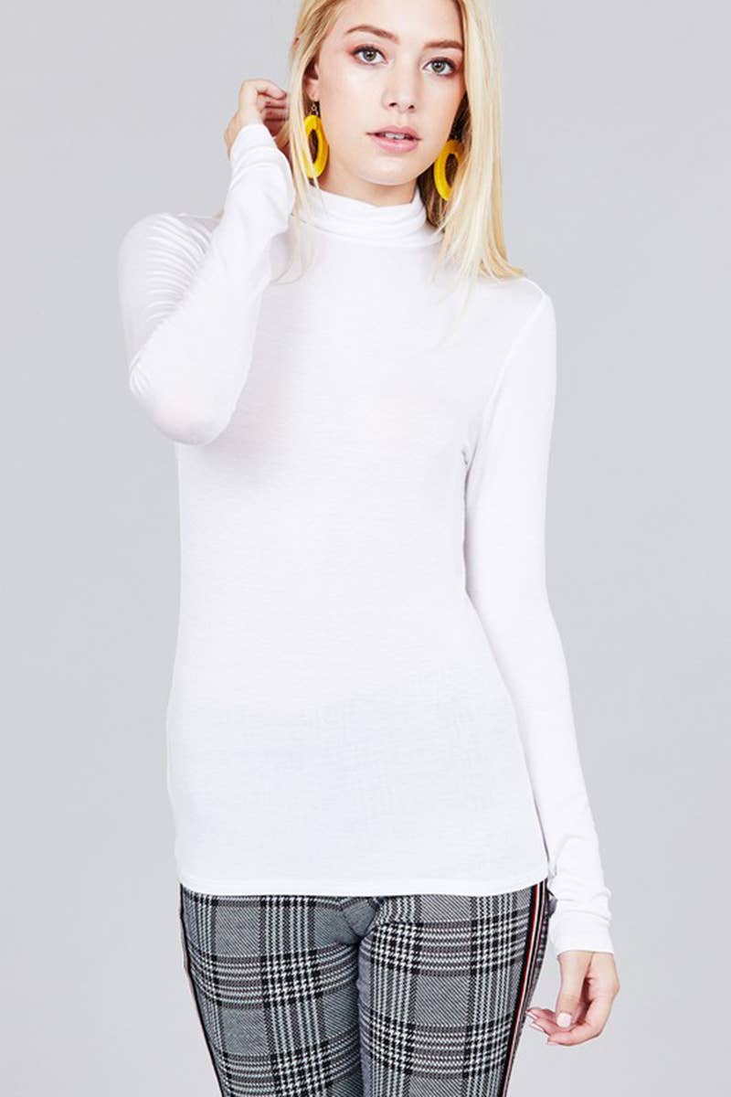 Basic Layer Turtleneck Top: DOORBUSTER