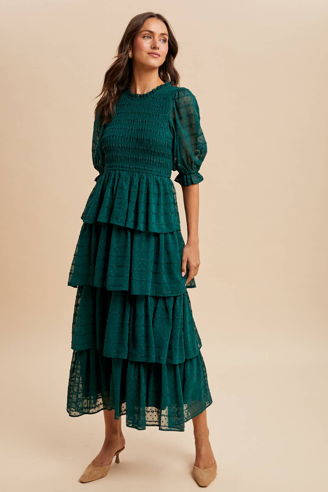 Sweet Evergreen Maxi Dress