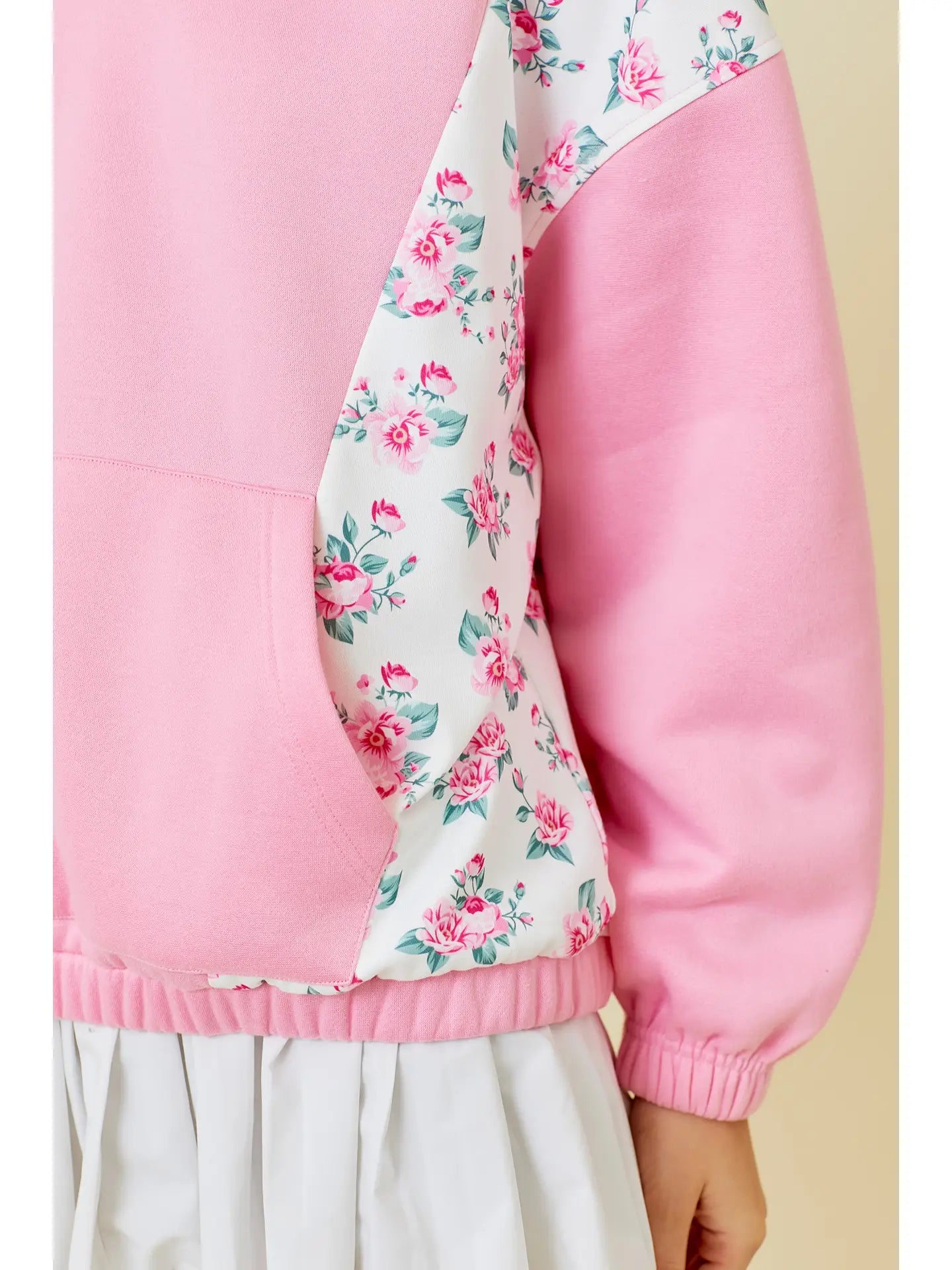 Bubblegum Floral Pullover Top