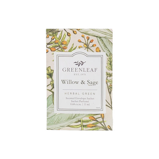 Greenleaf: Willow & Sage Small Sachet