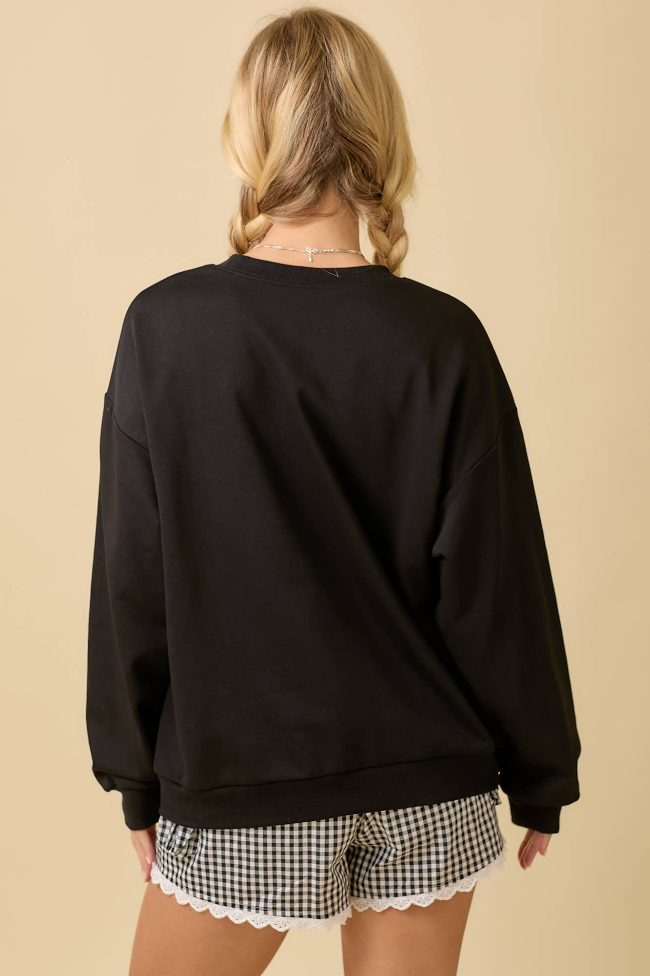 Gingham Gameday Top
