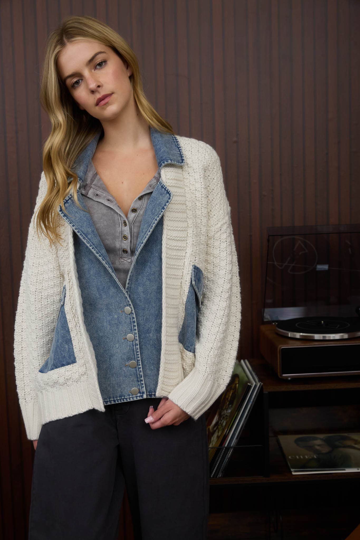 Living Free Sweater Jacket