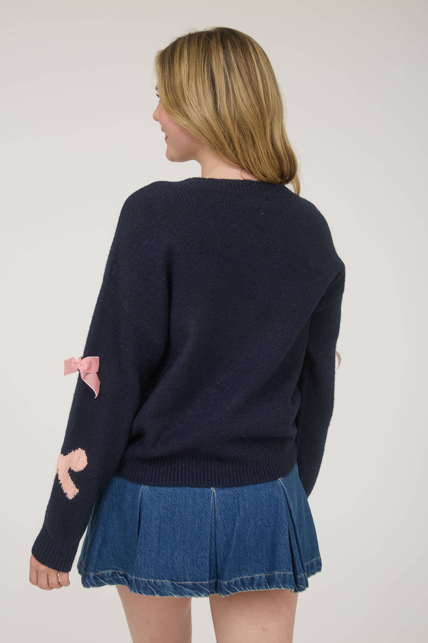She’s So Fancy Bow Sweater