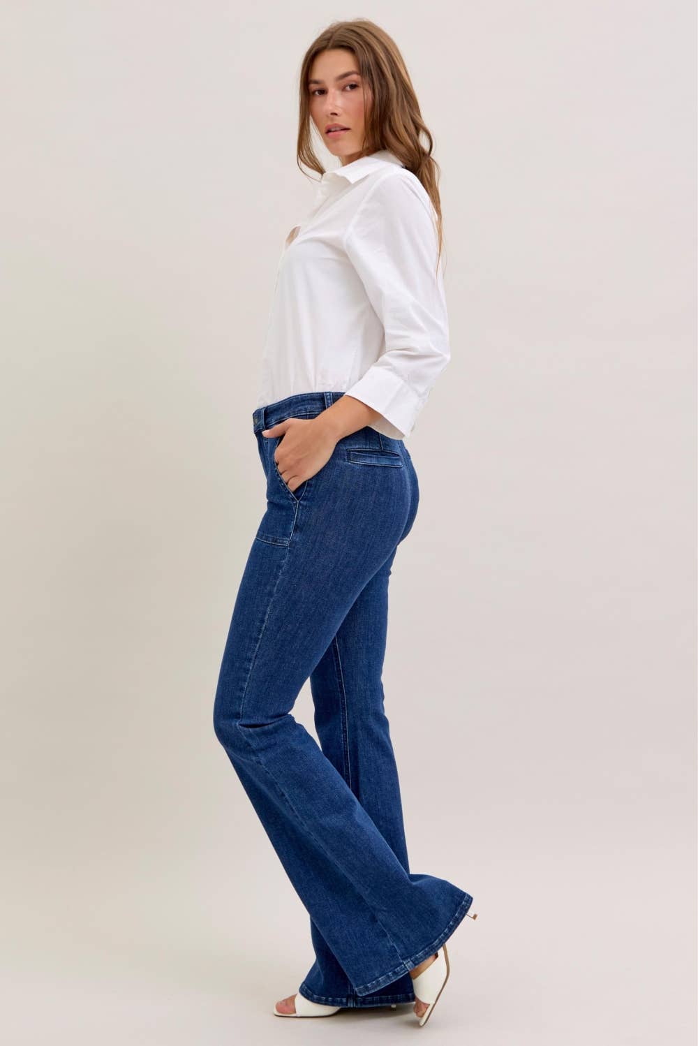 The Felicia Flare Jean: Judy Blue