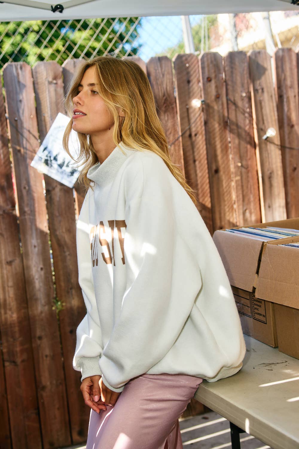 Cross/Jesus Saves: Reversible Sweatshirt
