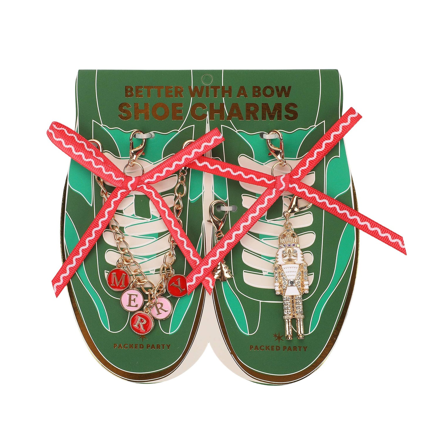 Better with a Bow Shoe Charms – Holiday Edition