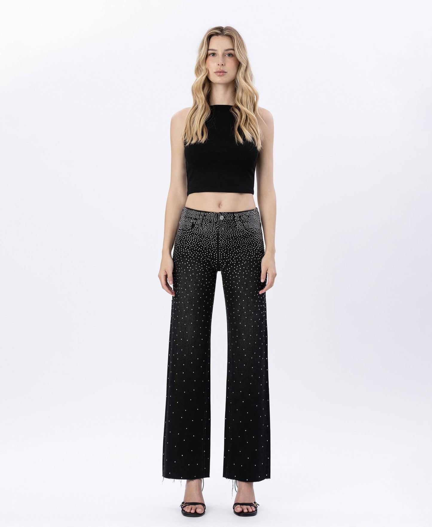 The Carrie Rhinestone Jeans